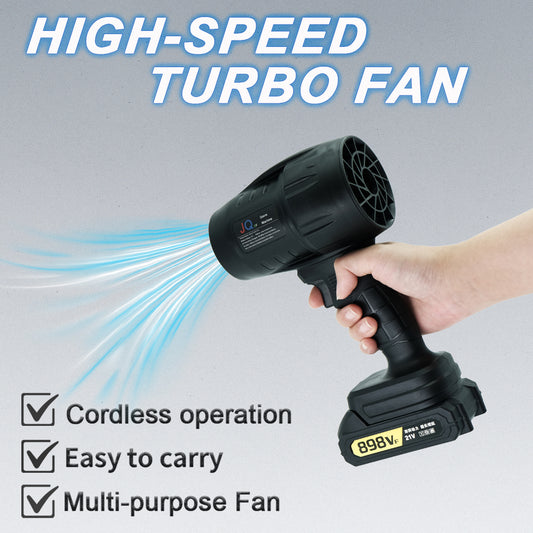 500g Wind Power Turbo Fan – Ideal for Daily Cleaning and Creative Gifts,with 21V Makita Battery